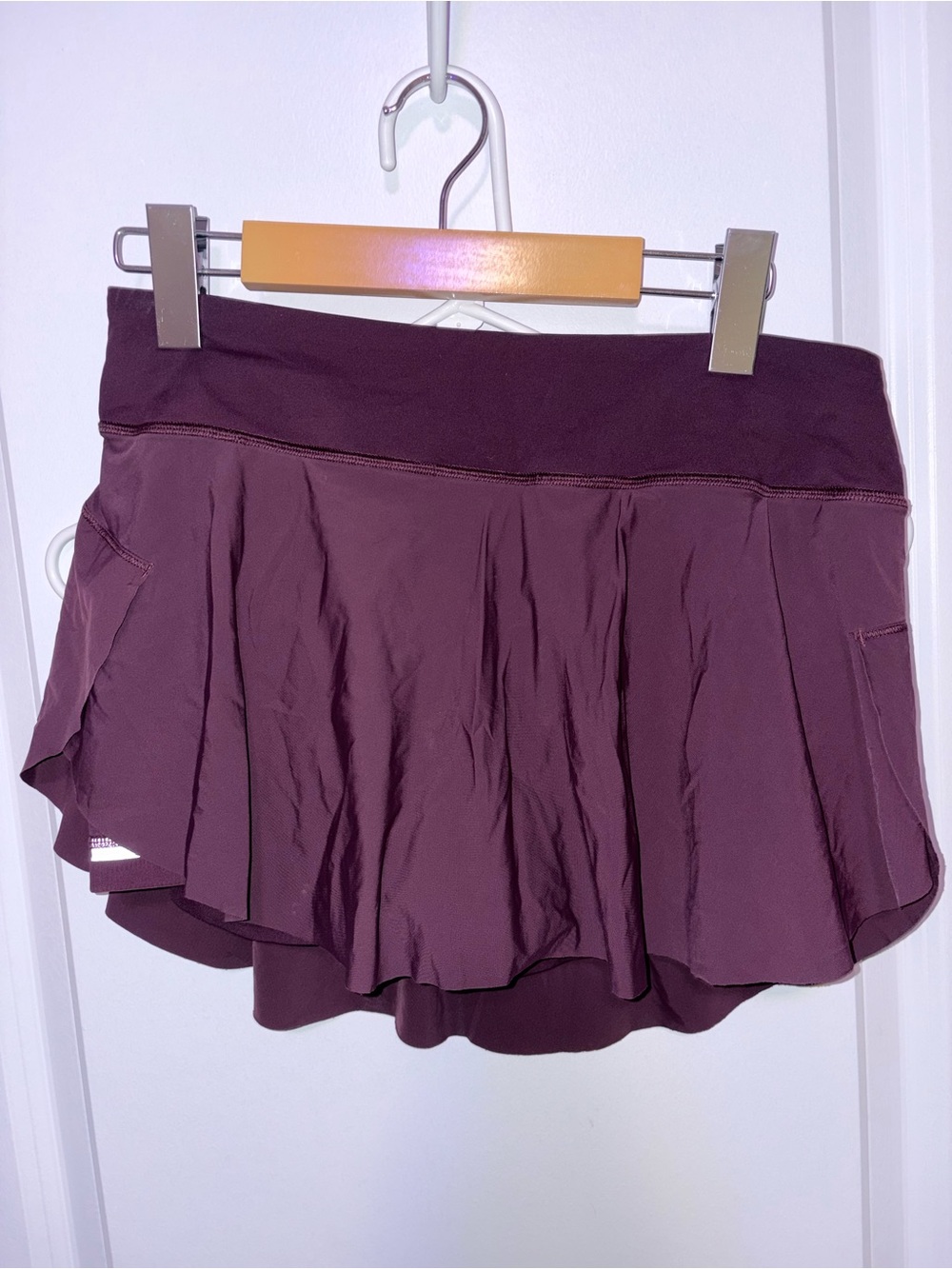 lululemon athletica Plum Pocket Skort